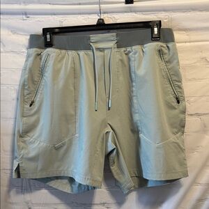 Ascend Men’s Large Shorts in Mint Green
zippered pockets